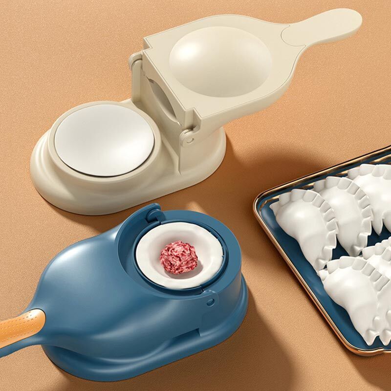 2 In 1 Dumpling Maker | Samosa Maker Without Box | Random Colors - Flashkart Pakistan