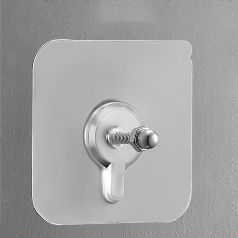 4 PCs Punch Free Screws Hanger Non - Marking Screw Stickers Wall Picture - Flashkart Pakistan