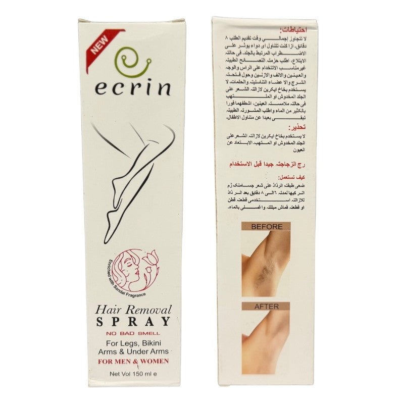 Ecrin - Hair Removal Spray For Men and Women | Hair Removal Spray - Flashkart Pakistan