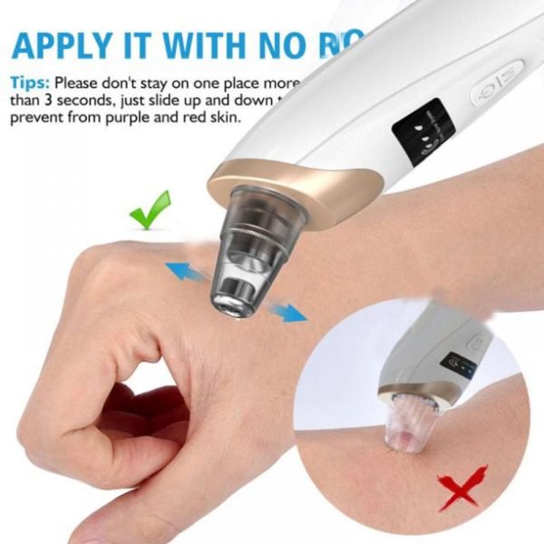 Electric Blackhead Suction Remover - Portable Pore Cleaner - Flashkart Pakistan