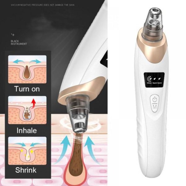 Electric Blackhead Suction Remover - Portable Pore Cleaner - Flashkart Pakistan