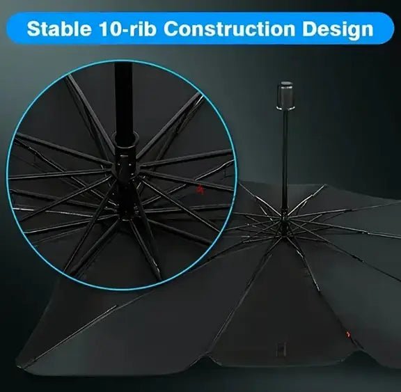 Foldable Car Windshield Umbrella Sunshade | UV Protection + Heat Blocker for All Vehicles - Flashkart Pakistan