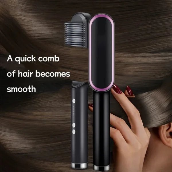 Hair Straightener Brush & Styler | 909 - Flashkart Pakistan