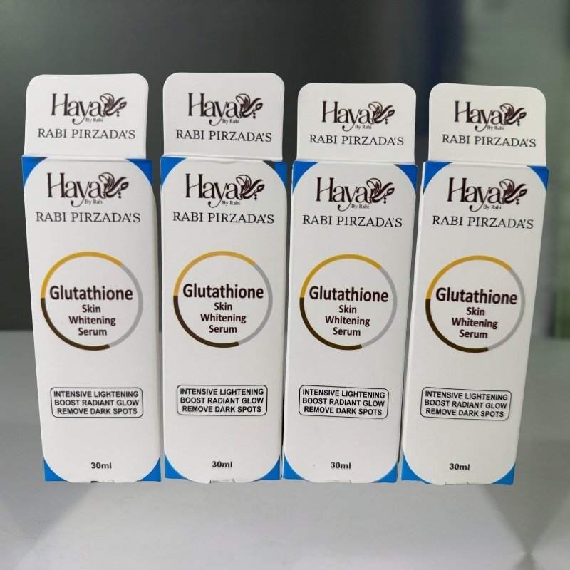 Haya Glutathione Skin Whitening Serum by Rabi – Brightening, Anti - Aging & Dark Spot Remover - Flashkart Pakistan