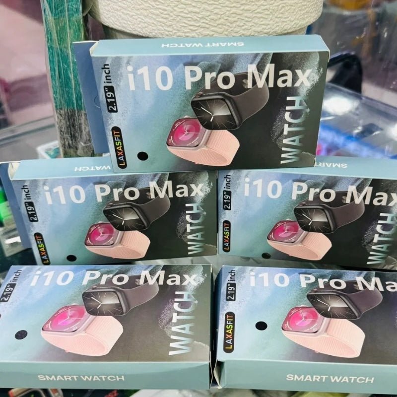 i10 Pro Max Smart Watch Series 9 – Bluetooth Calling, HD Display, Fitness & Health Tracker | Random Colors - Flashkart Pakistan