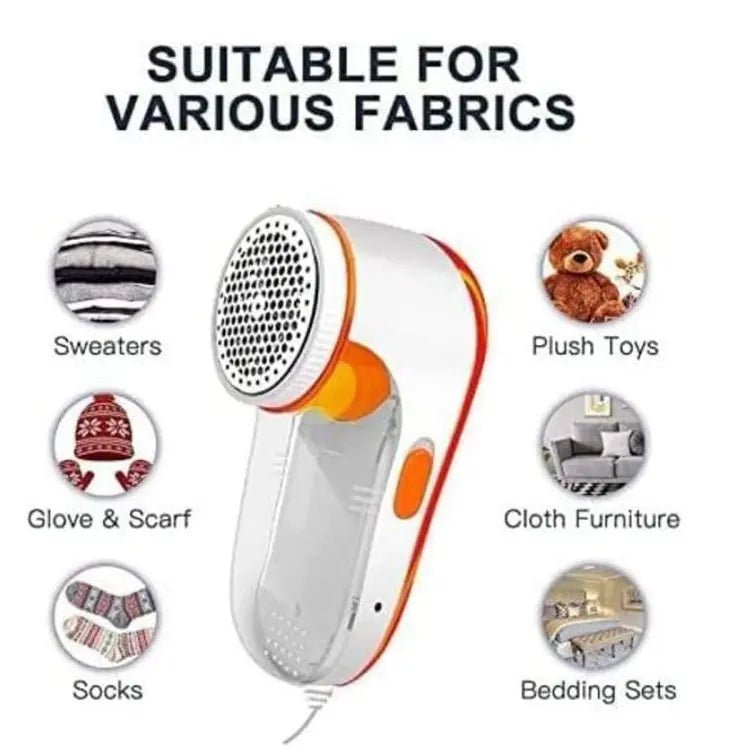 Lint Remover | Nova Electric NLR - 208 | Rotary Sharp Blades for Wool & Fabric Care - Flashkart Pakistan