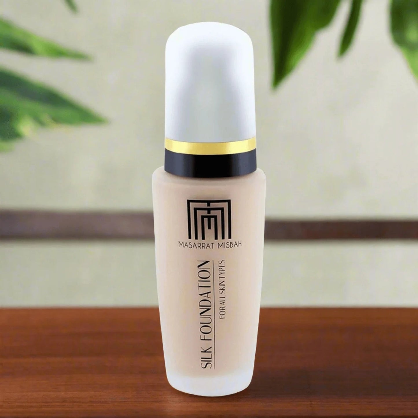 Masarrat Misbah Silk Foundation | Shine Control | Moisturizing | 35ml - Flashkart Pakistan