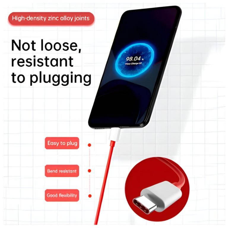 OnePlus 65W Warp Charge Power Adapter with Type - C to Type - C Fast Charging Cable - Flashkart Pakistan