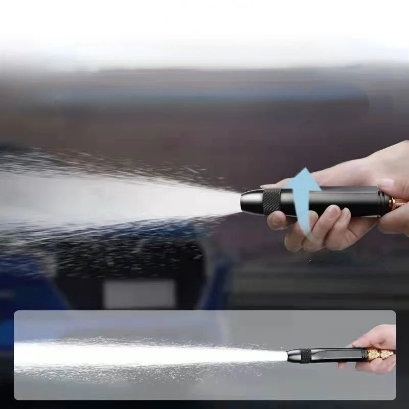 Plastic High Quality Black Nozzle | Spray Nozzle For Car, Watering Flowers, Washing Glass, Water Column | Tap Nozzle High Pressure - Flashkart Pakistan