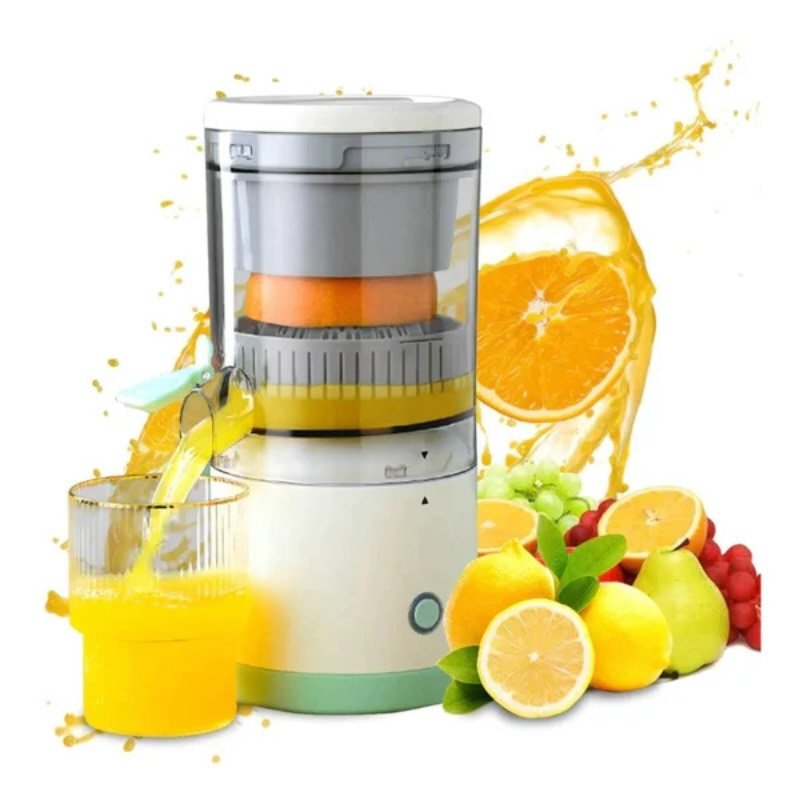 Portable Electric Citrus Juicer | USB Rechargeable, Hands - Free Orange & Lemon Juice Extractor, Easy to Clean - Flashkart Pakistan