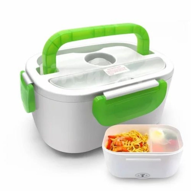 Portable Electric Heating Lunch Box | Food Warmer (Random Color) - Flashkart Pakistan