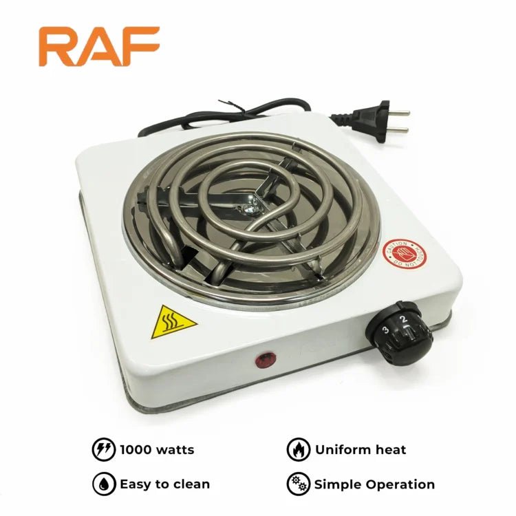 Raf Electric Stove | 1000W Electric Hot Plate Cooker - Flashkart Pakistan