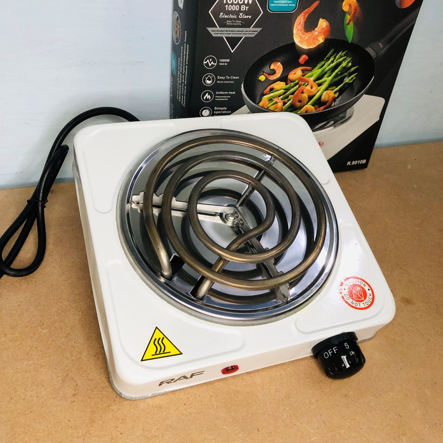 Raf Electric Stove | 1000W Electric Hot Plate Cooker - Flashkart Pakistan