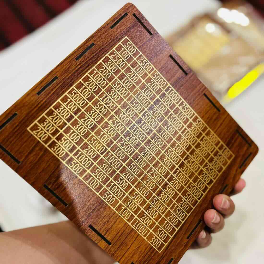 Umrah Saving Box – Premium Wooden | Save PKR 210,000 in 280 Days - Flashkart Pakistan