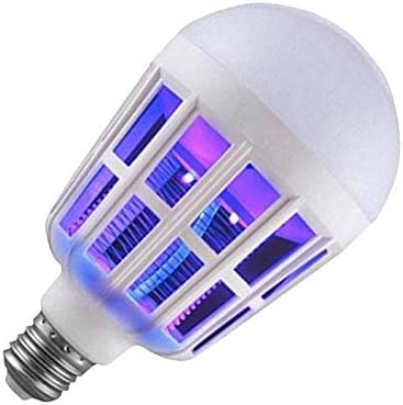 2 - in - 1 LED Mosquito Killer Bulb | 15W Insect Zapper Light | Silent, Odorless, Energy Saving - Flashkart Pakistan