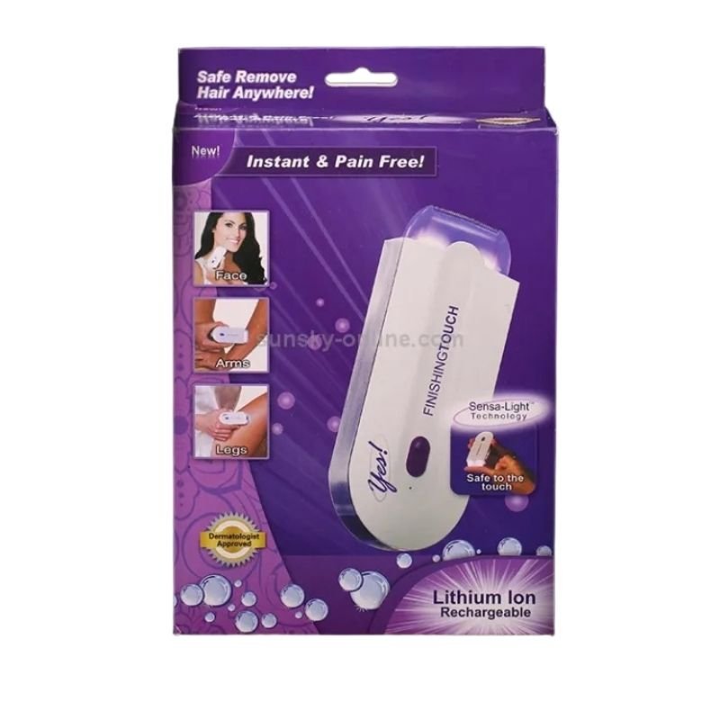 2 - in - 1 Rechargeable Painless Hair Remover for Face & Body | Instant, Pain - Free Hair Removal Machine - Flashkart Pakistan