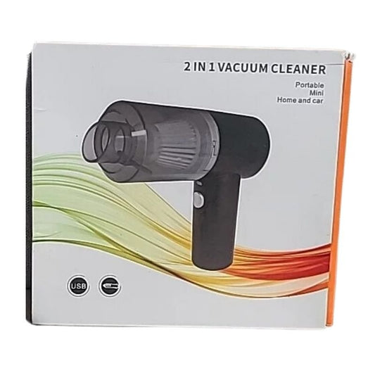 2 in 1 Wireless Portable Vacuum Car Cleaner | Car Vacuum Cleaner - Flashkart Pakistan