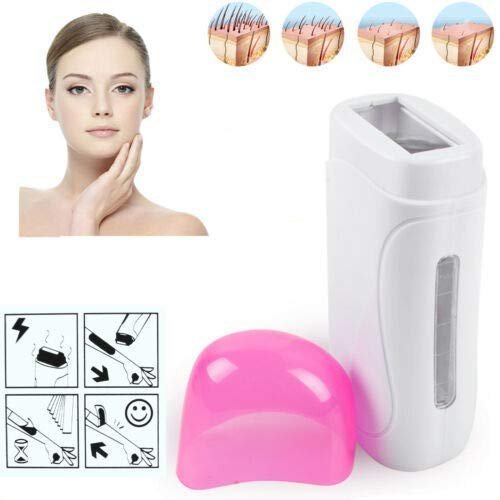 3 - in - 1 Wax Heater Machine for Hair Removal | Wax Heater Machine + Wax Cartrdige + Wax Strips | Portable Cartridge Wax Warmer with Epilators - Flashkart Pakistan