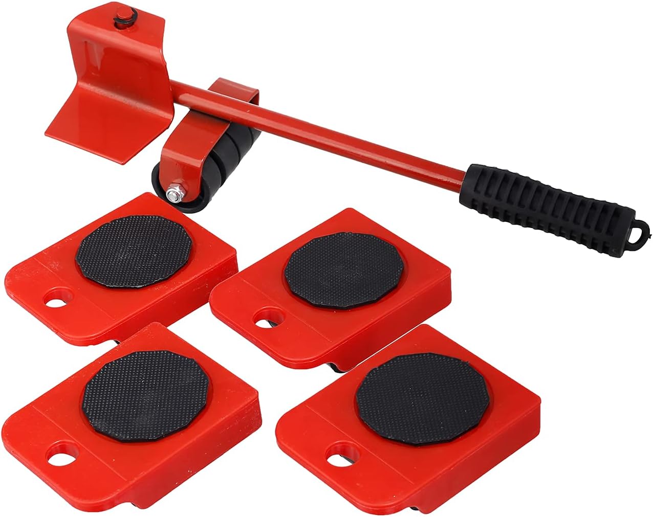 5 - in - 1 Heavy Furniture Mover Tool Set | Lifter & Roller Kit - Flashkart Pakistan