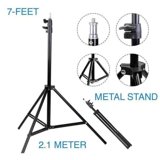 7 Ft Ring Light Stand for Photography & Video - Flashkart Pakistan