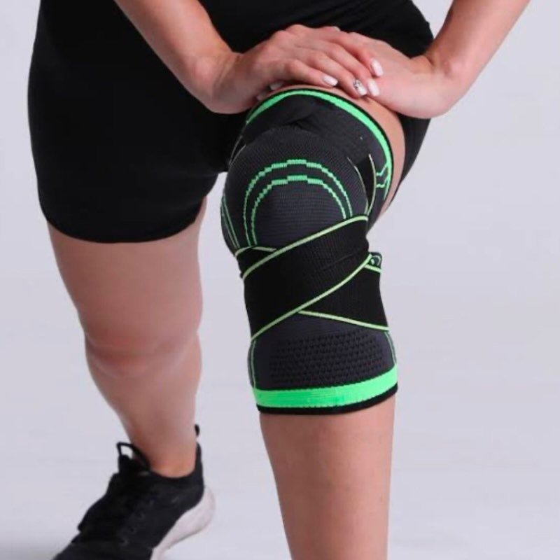 Adjustable 3D Knee Support Band | Pressure Weave Brace for Men & Women| 1 PC - Flashkart Pakistan