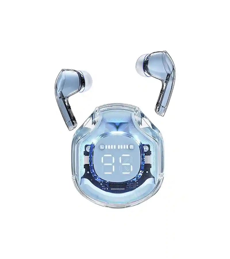 Air 39 Transparent Bluetooth Earbuds | High - Quality Sound, Super Bass, ENC Technology, HD Calling, Bluetooth 5.3 - Flashkart Pakistan