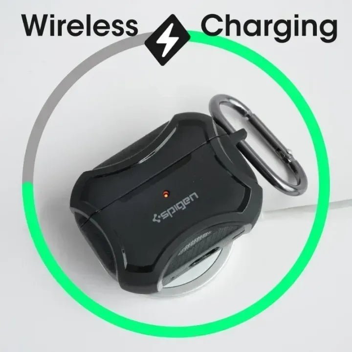 Airpods Protective Case | Pro 2/Pro/Airpods 3 Full Protective Case with Metal Hook - Flashkart Pakistan