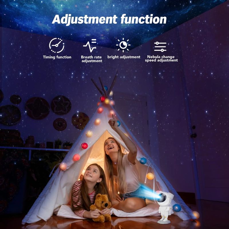 Astronaut Star Projector Night Light | Bring the Galaxy to Your Room - Flashkart Pakistan