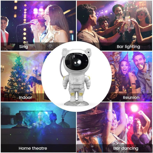Astronaut Star Projector Night Light | Bring the Galaxy to Your Room - Flashkart Pakistan
