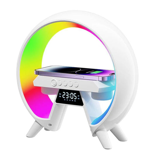 BT 3401 LED Wireless Charging Speaker & Atmosphere Lamp - Flashkart Pakistan