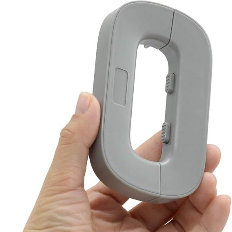 Child Safety Refrigerator Lock | Double Button | Baby Proof | White & Grey - Flashkart Pakistan