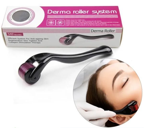 Derma Roller 0.5mm for Hair & Skin Therapy - Flashkart Pakistan