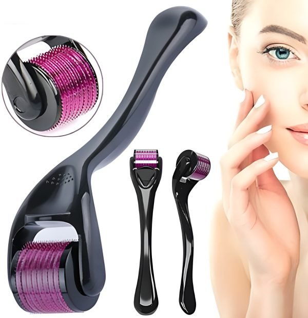 Derma Roller 0.5mm for Hair & Skin Therapy - Flashkart Pakistan