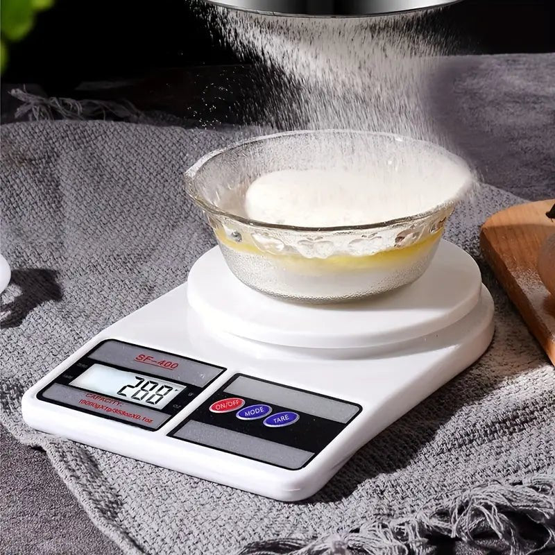 Digital Kitchen Weighing Scale | 10kg Capacity | High Precision LCD Display with Tare Function - Flashkart Pakistan