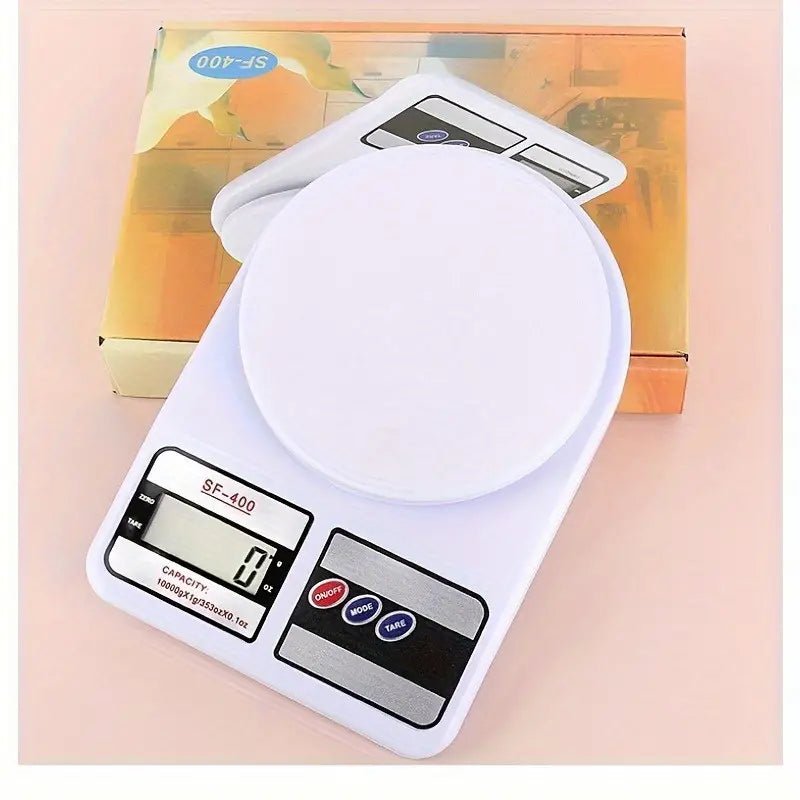 Digital Kitchen Weighing Scale | 10kg Capacity | High Precision LCD Display with Tare Function - Flashkart Pakistan