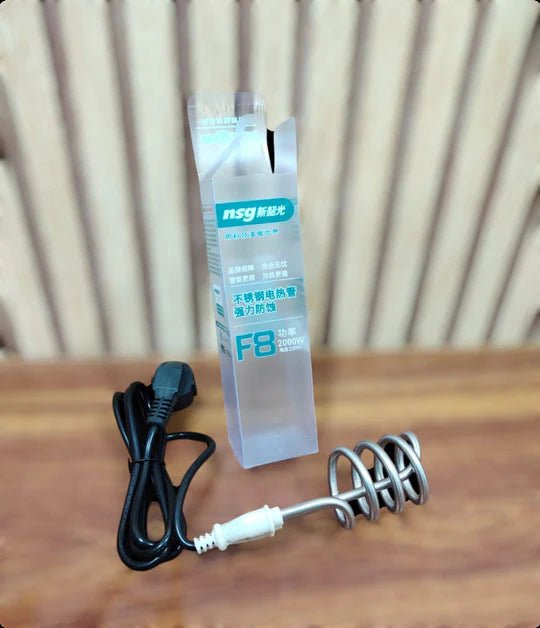 Electric Water Heating Rod 2000W | Safe & Shockproof | With BOX - Flashkart Pakistan