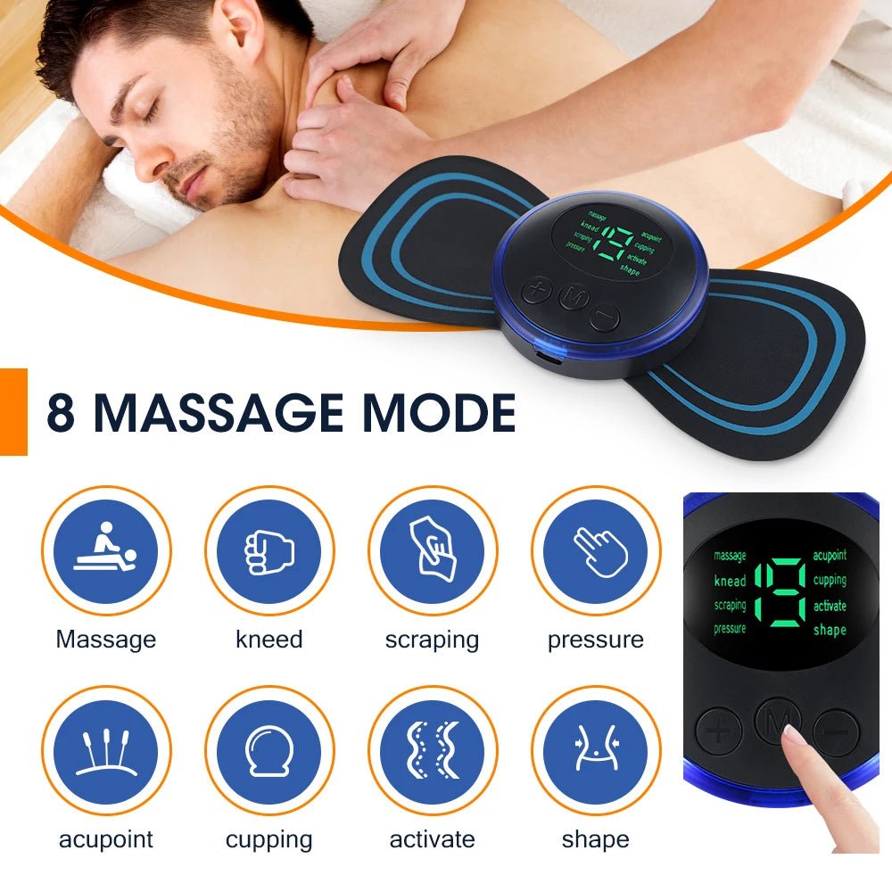 EMS Butterfly Portable Neck Massager - Flashkart Pakistan