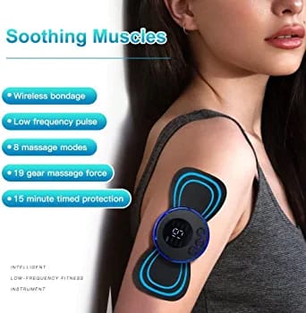 EMS Butterfly Portable Neck Massager - Flashkart Pakistan