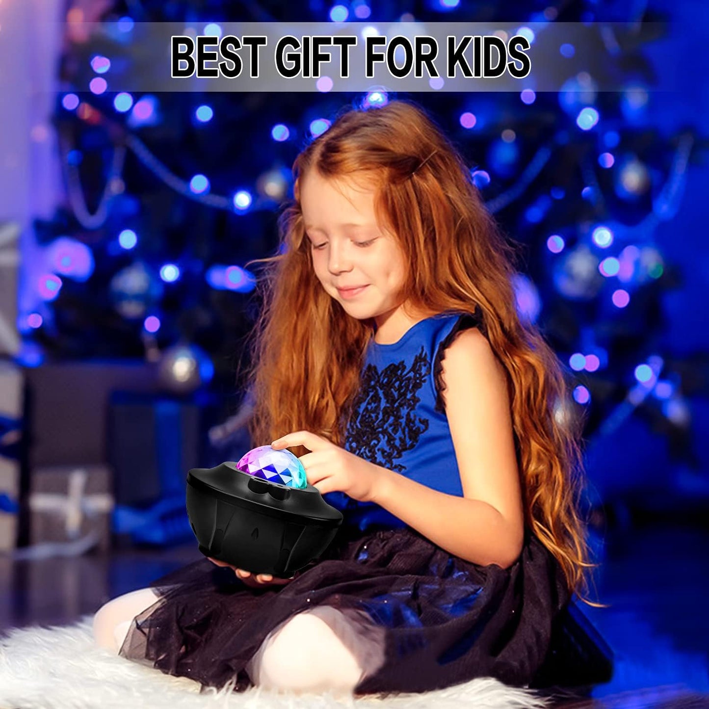 Galaxy Star Projector Lamp with LED Universe Effect & Dual Speakers - Flashkart Pakistan