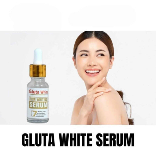 Gluta White Face Glowing Serum | Skin & Glutathione Brightening | 30ml - Flashkart Pakistan