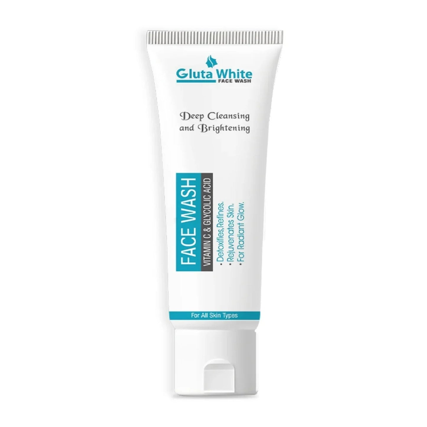 Gluta White Face Wash | Deep Cleansing | Brightening & Oil Control - Flashkart Pakistan