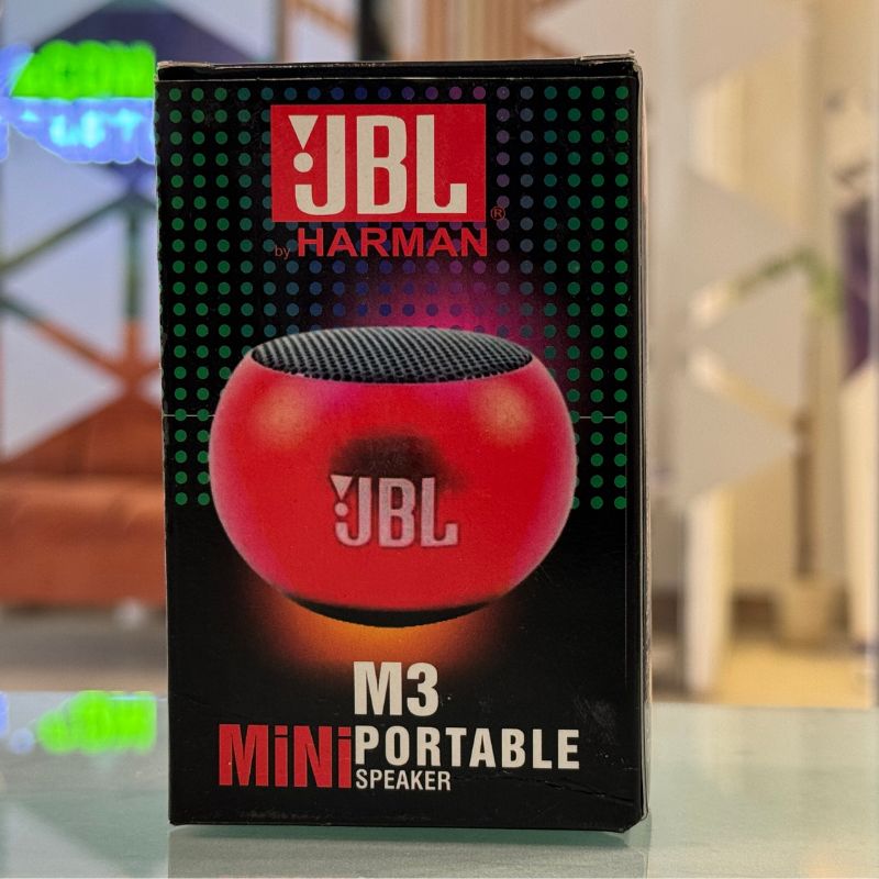 JBL M3 Mini Portable Bluetooth Speaker | Compact | Powerful Bass | Long Battery Life | Random Color - Flashkart Pakistan