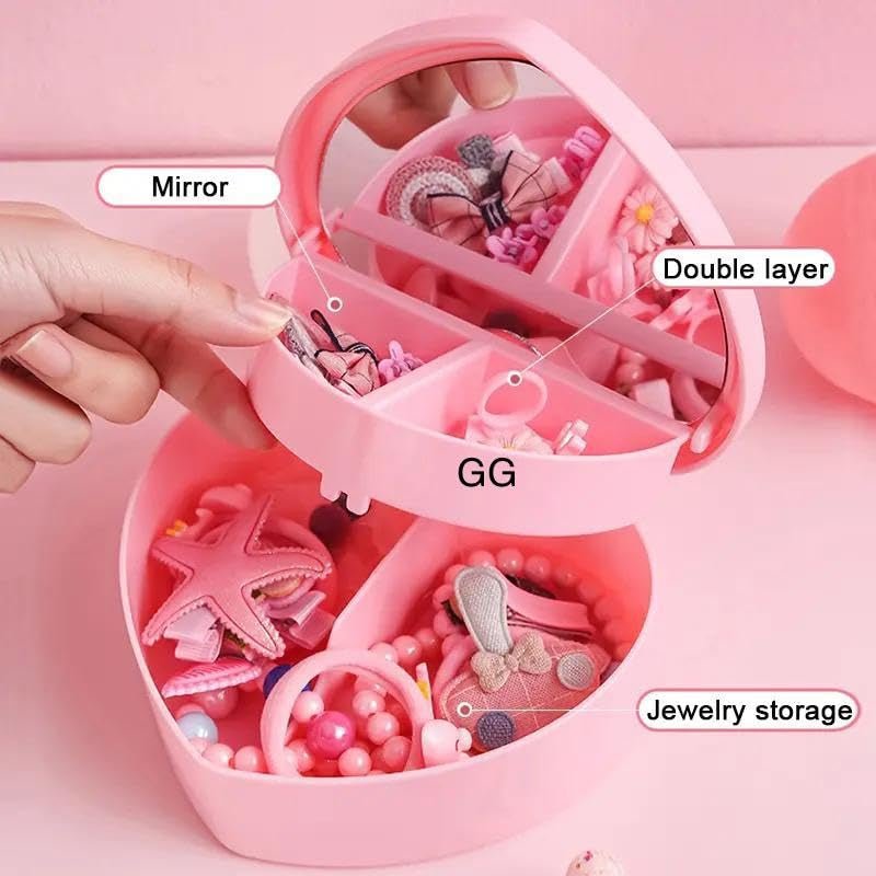 Jewellery Box for Girls | Heart Shape Jewellery Box - Flashkart Pakistan