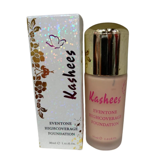 Kashees Eventone Liquid Foundation | High Coverage | 30ml - Flashkart Pakistan