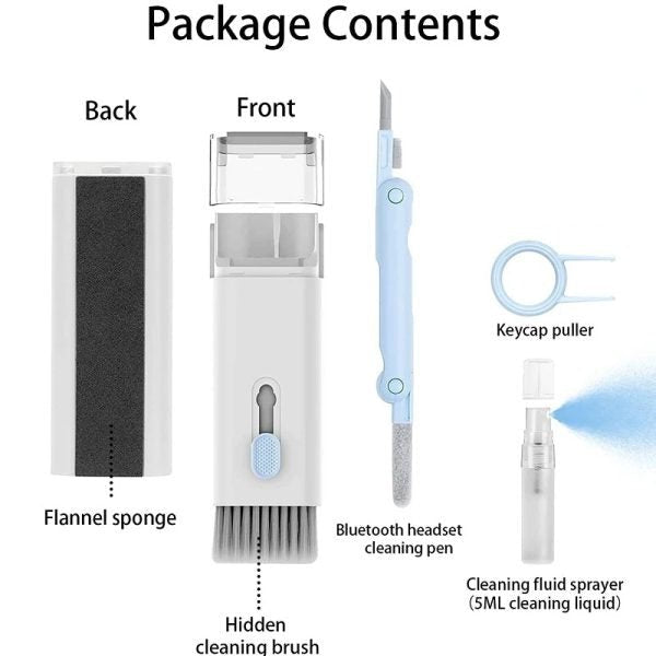 Keyboard Cleaning Set 7 - in - 1 Electronic Cleaning Set - Flashkart Pakistan