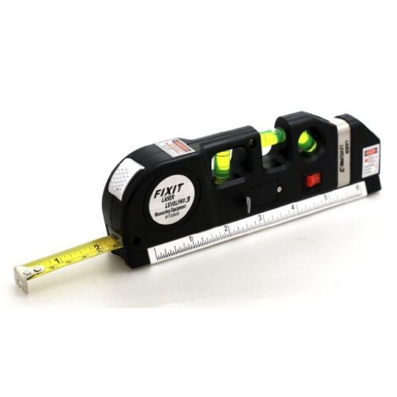 Laser Level Pro3 Laser Vertical Measuring Tape Metric Rulers - Flashkart Pakistan