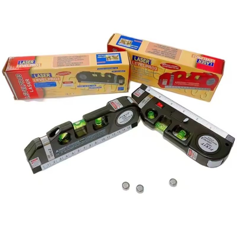 Laser Level Pro3 Laser Vertical Measuring Tape Metric Rulers - Flashkart Pakistan