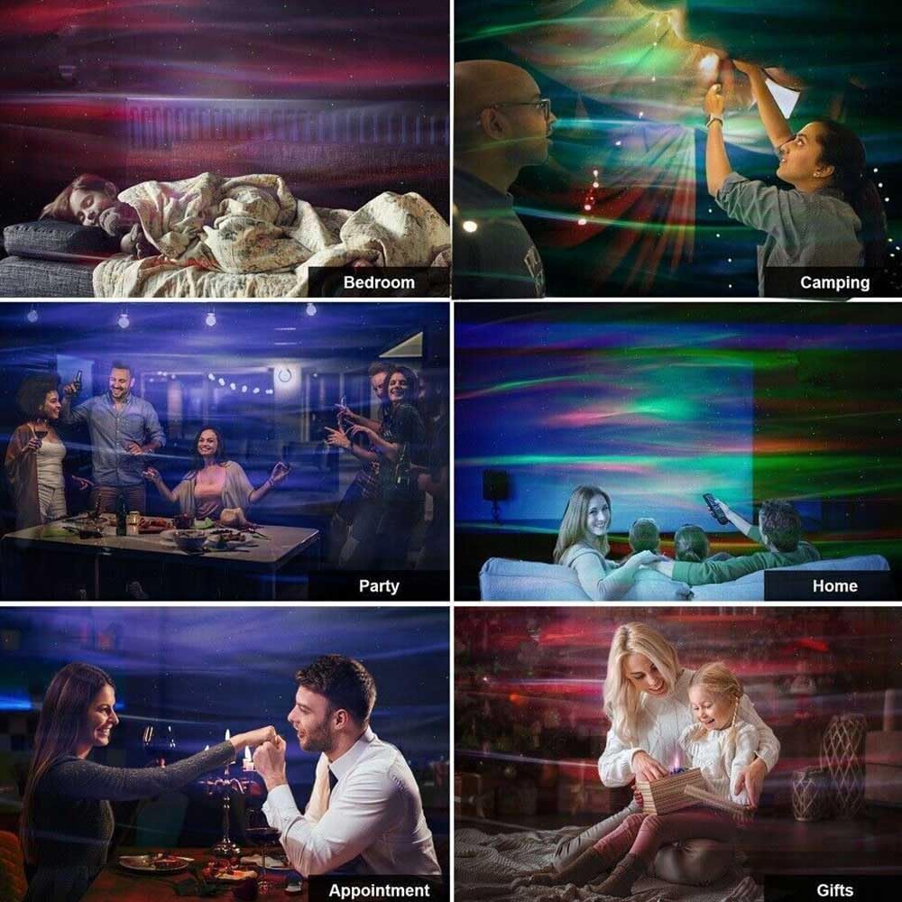 LED Starry Projection Light with Remote Control | A7 LED Starry Projection Light - Flashkart Pakistan