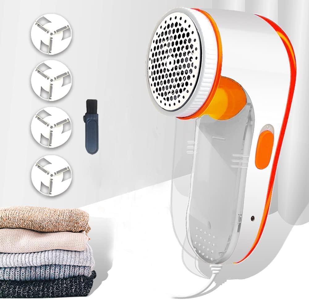 Lint Remover | Nova Electric NLR - 208 | Rotary Sharp Blades for Wool & Fabric Care - Flashkart Pakistan
