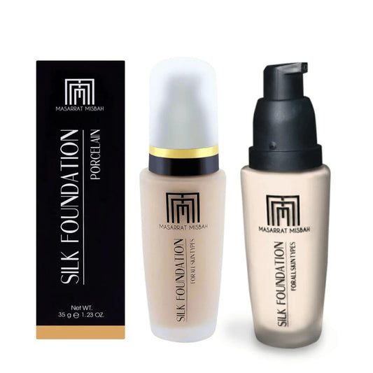 Masarrat Misbah Silk Foundation | Shine Control | Moisturizing | 35ml - Flashkart Pakistan